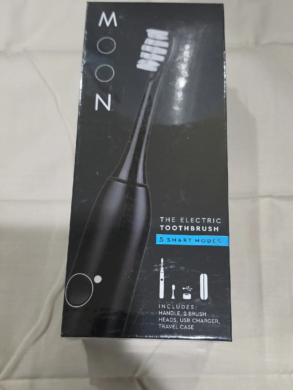 Moon Electric Toothbrush - Black